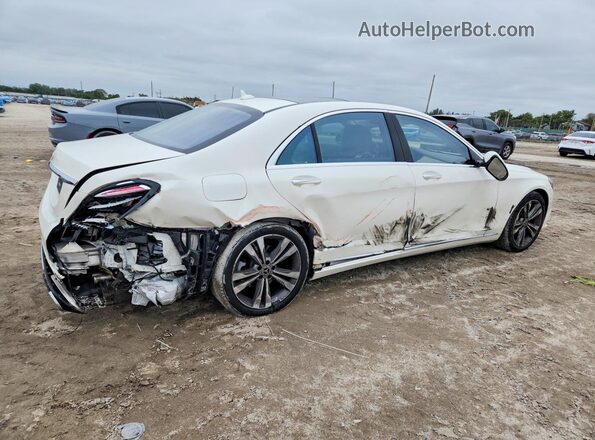 WDDUG8DB7JA412389 2018 MERCEDES-BENZ S White Tył prawy