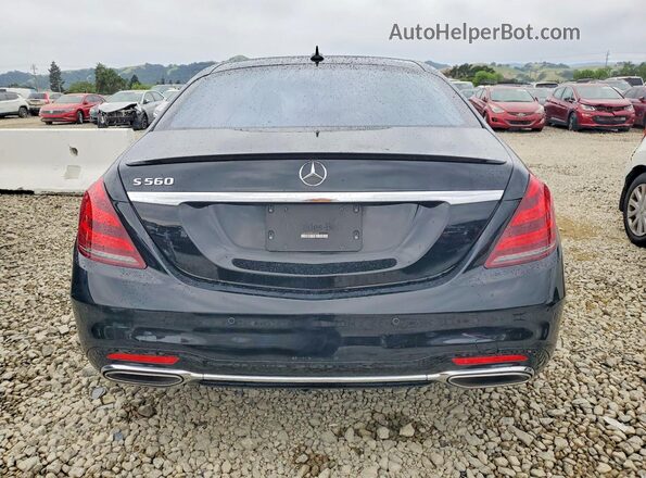 WDDUG8DB7KA449735 2019 MERCEDES-BENZ S Черный Вид сзади
