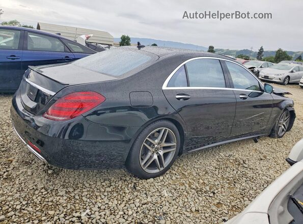 WDDUG8DB7KA449735 2019 MERCEDES-BENZ S Черный Задняя правая четверть