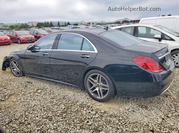 WDDUG8DB7KA449735 2019 MERCEDES-BENZ S Черный Задняя левая четверть