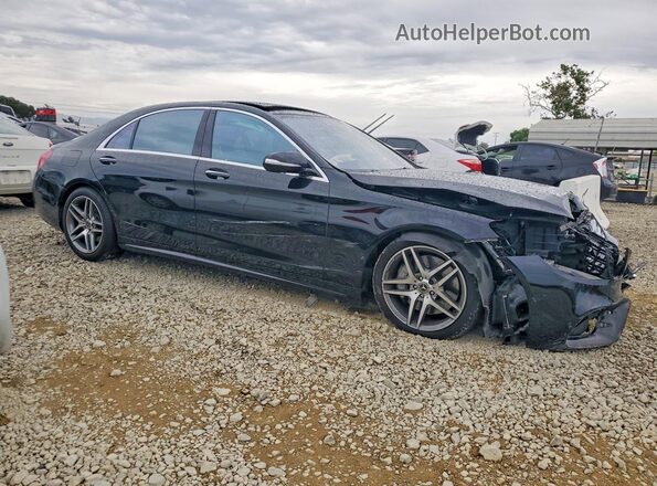 WDDUG8DB7KA449735 2019 MERCEDES-BENZ S Черный Передняя правая четверть