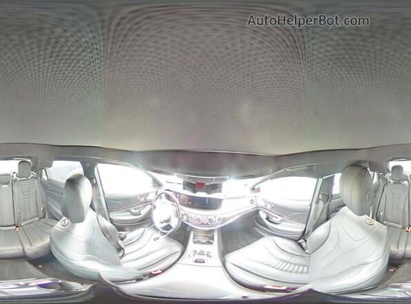 WDDUG8DB7KA449735 2019 MERCEDES-BENZ S Черный Панорамный вид салона 360°