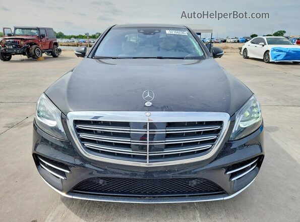 WDDUG8DBXKA424554 2019 MERCEDES-BENZ S Черный Вид спереди