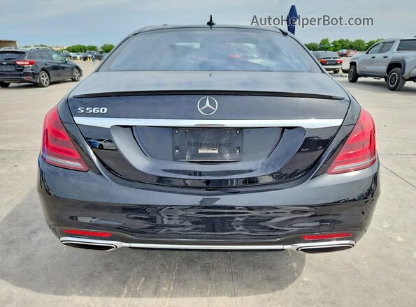 WDDUG8DBXKA424554 2019 MERCEDES-BENZ S Черный Вид сзади