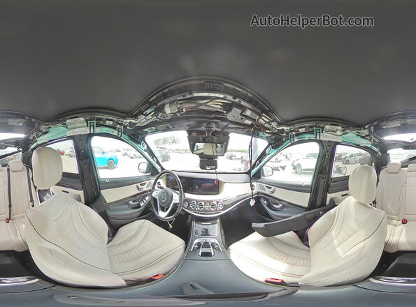 WDDUG8DBXKA424554 2019 MERCEDES-BENZ S Черный Панорамный вид салона 360°