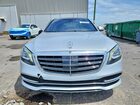 2019 Mercedes-benz S 560 Silver vin: WDDUG8DBXKA428491