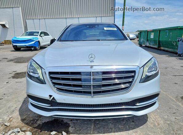 WDDUG8DBXKA428491 2019 MERCEDES-BENZ S Silver Widok z przodu