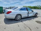 2019 Mercedes-benz S 560 Silver vin: WDDUG8DBXKA428491