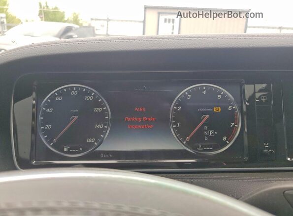 WDDUG8FB0GA268903 2016 MERCEDES-BENZ S Charcoal Widok zestawu wskaźników