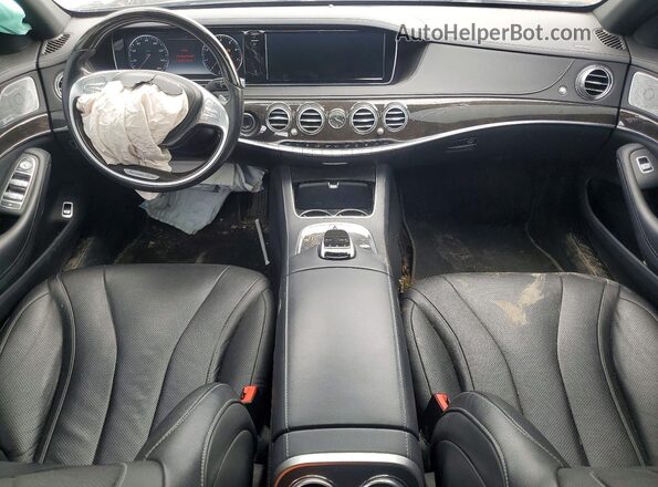 WDDUG8FB0GA268903 2016 MERCEDES-BENZ S Charcoal Widok deski rozdzielczej