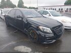 2016 Mercedes-benz S 550 4matic Черный vin: WDDUG8FB2GA210873