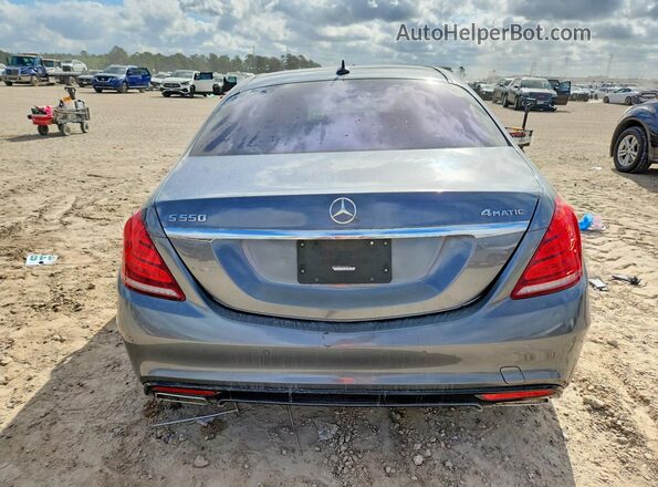 WDDUG8FB2HA338516 2017 MERCEDES-BENZ S Серый Вид сзади