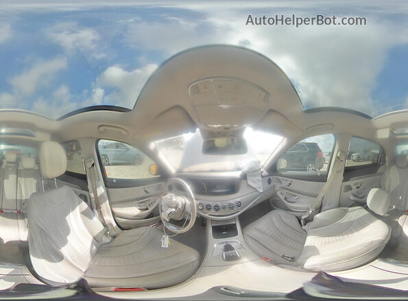 WDDUG8FB2HA338516 2017 MERCEDES-BENZ S Серый Панорамный вид салона 360°