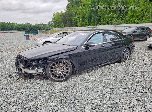 WDDUG8FB5HA330541 2017 MERCEDES-BENZ S Черный Передняя левая четверть