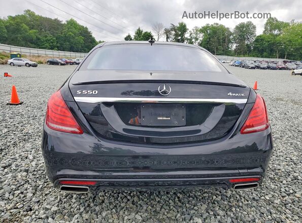 WDDUG8FB5HA330541 2017 MERCEDES-BENZ S Черный Вид сзади
