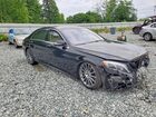 2017 Mercedes-benz S 550 4matic Черный vin: WDDUG8FB5HA330541