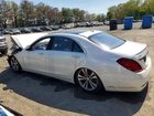 2016 Mercedes-benz S 550 4matic White vin: WDDUG8FB8GA256188