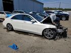 2016 Mercedes-benz S 550 4matic White vin: WDDUG8FB8GA256188