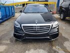 2018 Mercedes-benz S 63 Amg 4matic Black vin: WDDUG8JB0JA386853