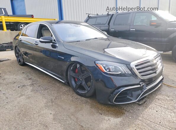 WDDUG8JB0JA386853 2018 MERCEDES-BENZ S Black Przód prawy