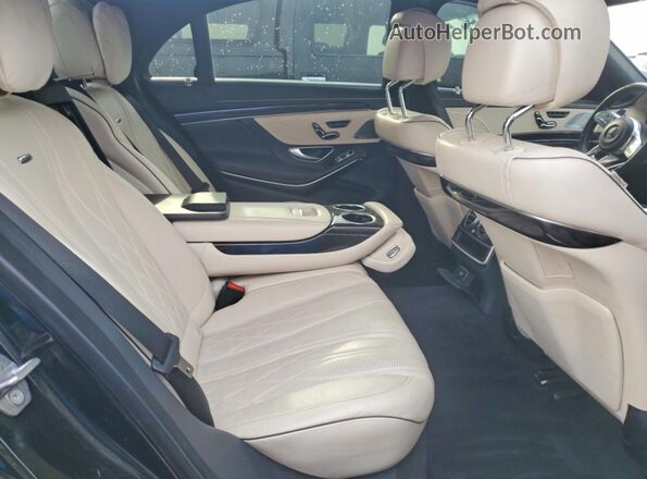 WDDUG8JB0JA386853 2018 MERCEDES-BENZ S Black Widok tylnych siedzeń