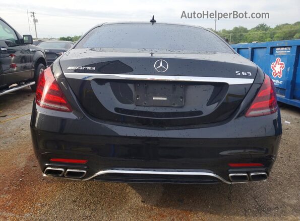 WDDUG8JB0JA386853 2018 MERCEDES-BENZ S Black Widok z tyłu