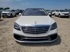 2019 Mercedes-benz S 63 Amg 4matic White vin: WDDUG8JB9KA433198