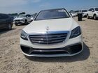 2019 Mercedes-benz S 63 Amg 4matic White vin: WDDUG8JB9KA433198