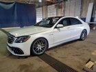 2020 Mercedes-benz S 63 Amg 4matic Белый vin: WDDUG8JBXLA517385