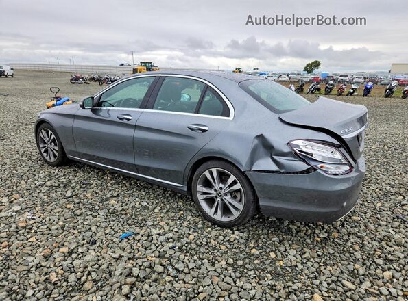 WDDWF4JB1JR416089 2018 MERCEDES-BENZ C Серый Задняя левая четверть