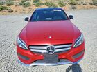 2017 Mercedes-benz C 300 Red vin: WDDWF4JB2HR288603