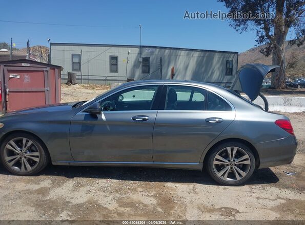 WDDWF4JB5JR413406 2018 MERCEDES-BENZ C-CLASS Серый 