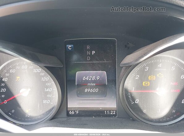 WDDWF4JB5JR413406 2018 MERCEDES-BENZ C-CLASS Серый Вид задних сидений