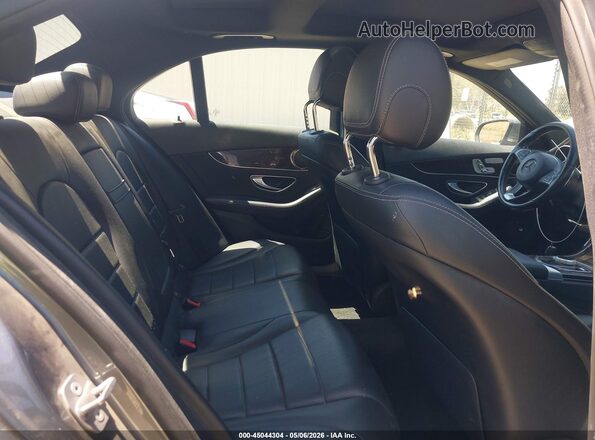 WDDWF4JB5JR413406 2018 MERCEDES-BENZ C-CLASS Серый Вид наклейки с VIN-кодом