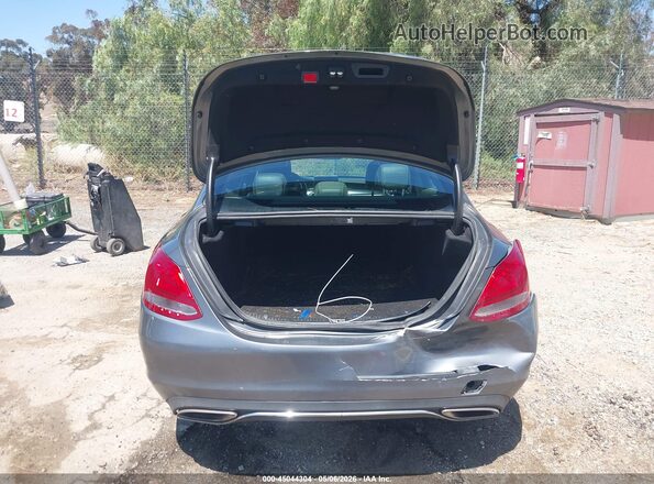 WDDWF4JB5JR413406 2018 MERCEDES-BENZ C-CLASS Серый 