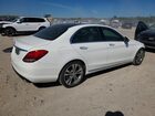 2016 Mercedes-benz C 300 Белый vin: WDDWF4JB6GR136211