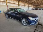 2016 Mercedes-benz C 300 4matic Синий vin: WDDWF4KB0GR140141
