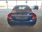 2016 Mercedes-benz C 300 4matic Синий vin: WDDWF4KB0GR140141