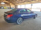 2016 Mercedes-benz C 300 4matic Синий vin: WDDWF4KB0GR140141