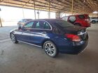 2016 Mercedes-benz C 300 4matic Синий vin: WDDWF4KB0GR140141