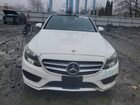 2016 Mercedes-benz C 300 4matic Белый vin: WDDWF4KB1GR140763