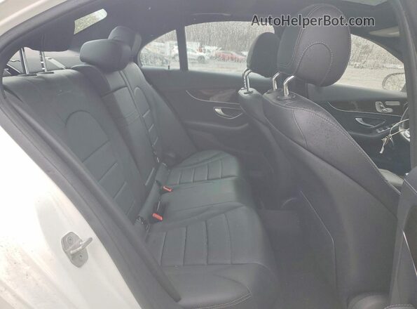 WDDWF4KB1GR140763 2016 MERCEDES-BENZ C Белый Вид задних сидений