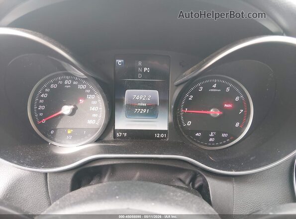 WDDWF4KB1GR150399 2016 MERCEDES-BENZ C-CLASS Silver Հետևի նստատեղերի տեսք