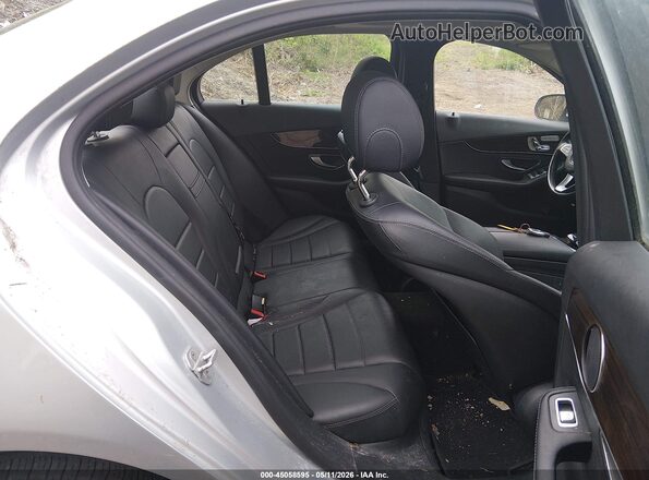 WDDWF4KB1GR150399 2016 MERCEDES-BENZ C-CLASS Silver VIN կոդի պիտակի տեսք