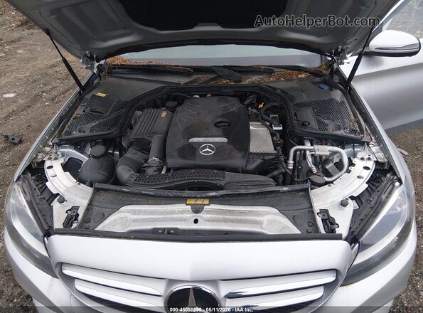 WDDWF4KB1GR150399 2016 MERCEDES-BENZ C-CLASS Silver Հետևի տեսք