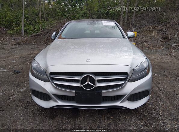 WDDWF4KB1GR150399 2016 MERCEDES-BENZ C-CLASS Silver Սարքավորումների վահանակի տեսք