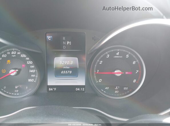 WDDWF4KB3GR173084 2016 MERCEDES-BENZ C-CLASS Серебряный Вид задних сидений