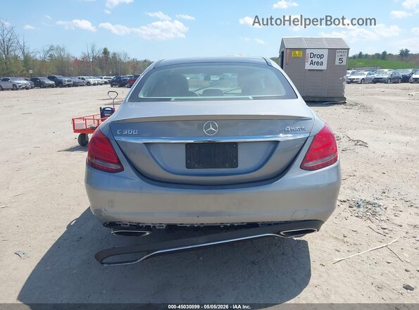 WDDWF4KB3GR173084 2016 MERCEDES-BENZ C-CLASS Серебряный 