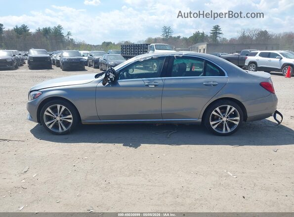 WDDWF4KB3GR173084 2016 MERCEDES-BENZ C-CLASS Серебряный Панорамный вид салона 360°