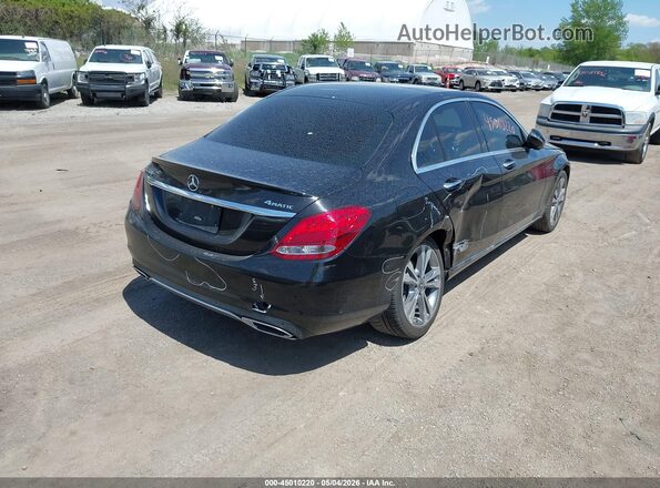 WDDWF4KB5JR408365 2018 MERCEDES-BENZ C-CLASS Black Tył prawy